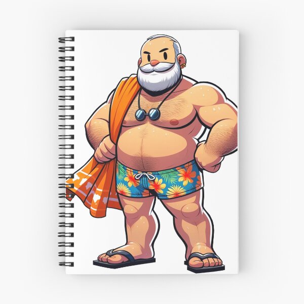 Item preview, Papá oso gay en la playa designed and sold by norbears.