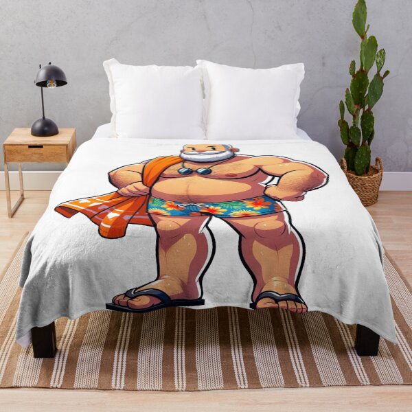 Item preview, Gay bear daddy on the beach designed and sold by norbears.