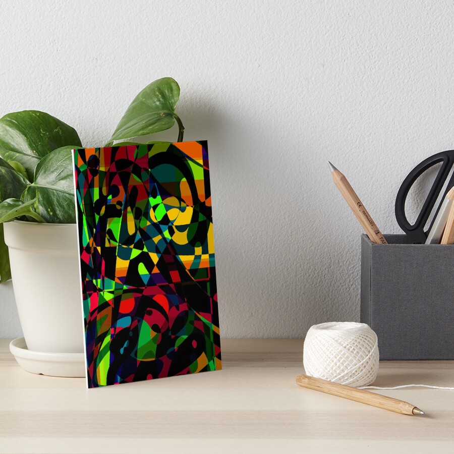 Item preview, Art Board Print designed and sold by Rosh.