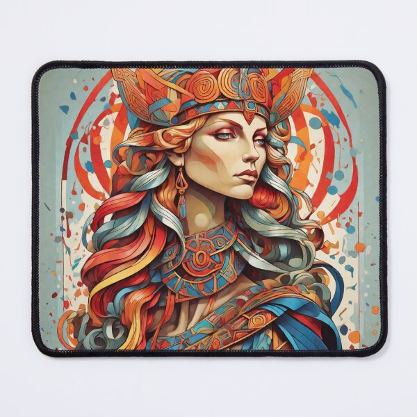 Item preview, Stylized Colorful Freyja  designed and sold by Philip-p22.
