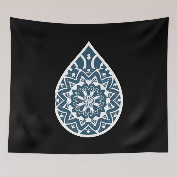 Item preview, Elegant Mandala Tear Drop designed and sold by Nianisunsuneo.