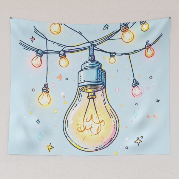 Item preview, light bulb tree designed and sold by growing-mom.