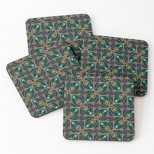 Item preview, Retro Christmas Pattern designed and sold by Jane Izzy Designs.