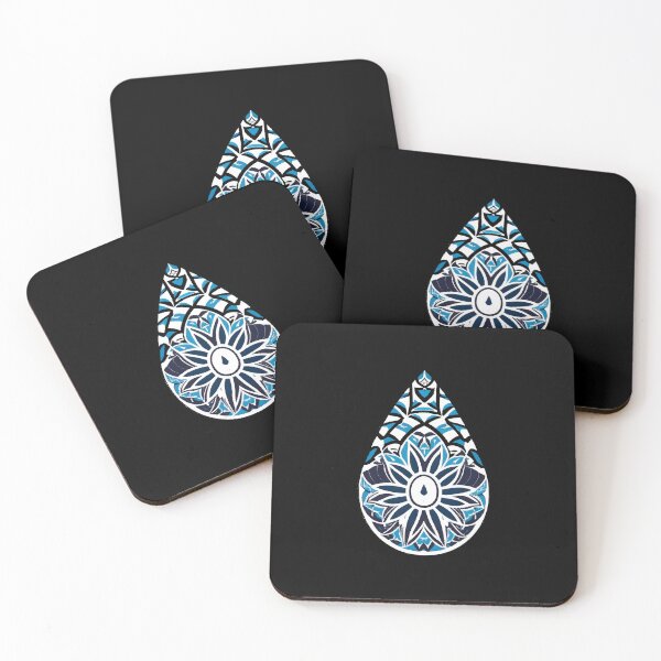 Item preview, Mystical Mandala Tear Drops designed and sold by Nianisunsuneo.