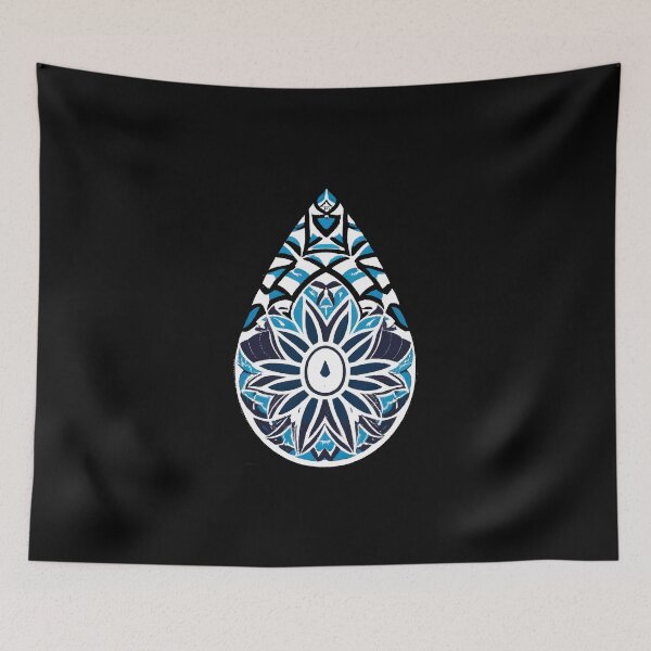 Item preview, Mystical Mandala Tear Drops designed and sold by Nianisunsuneo.