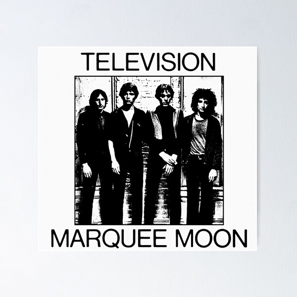 Vintage CD Television Marquee Moon Record Album Music 1970s