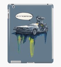 DMC - back to the future iPad Case/Skin