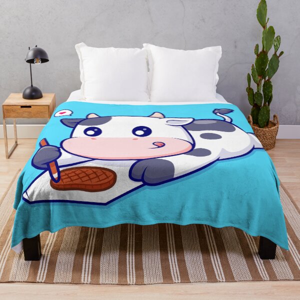 Item preview, Cute Cow Drawing Steak Cartoon Vector Icon Illustration designed and sold by hjian8219.