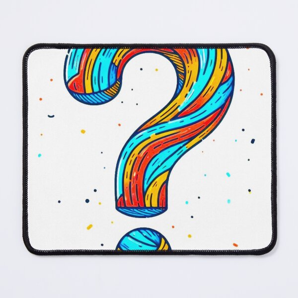 Item preview,  colorful question marks designed and sold by growing-mom.