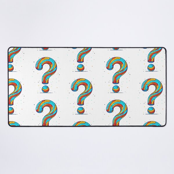 Item preview,  colorful question marks designed and sold by growing-mom.