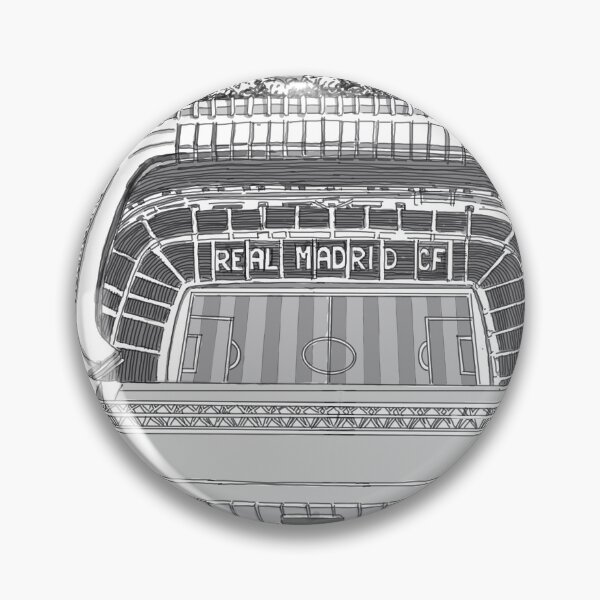 Item preview, Drawing/Sketching Santiago Bernabeu Stadium home of Real Madrid FC designed and sold by GaalArt.