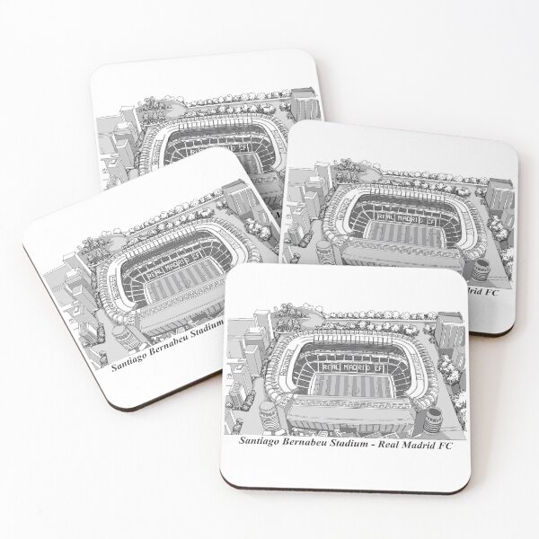 Item preview, Drawing/Sketching Santiago Bernabeu Stadium home of Real Madrid FC designed and sold by GaalArt.