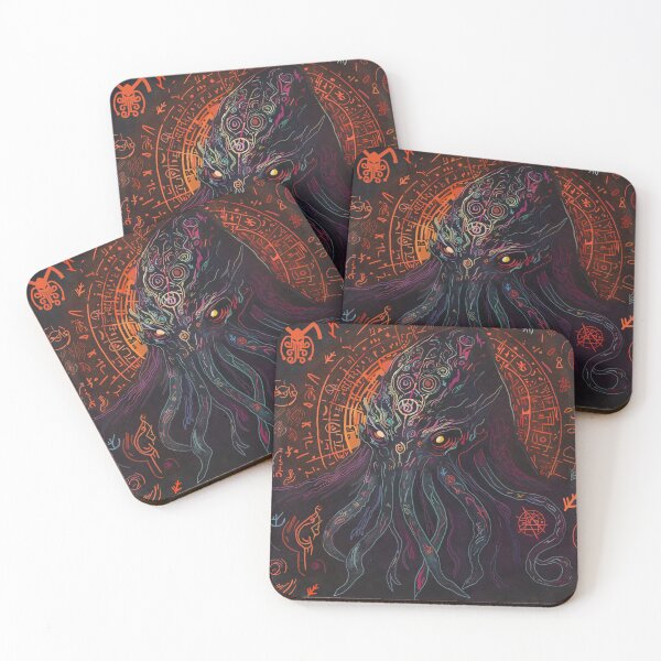 Item preview, Ancient Cave Painting of Cthulhu  designed and sold by ArtofExiNights.