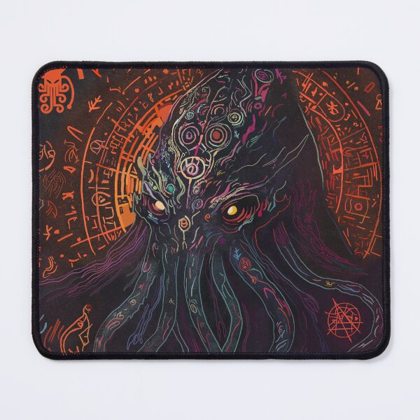Item preview, Ancient Cave Painting of Cthulhu  designed and sold by ArtofExiNights.