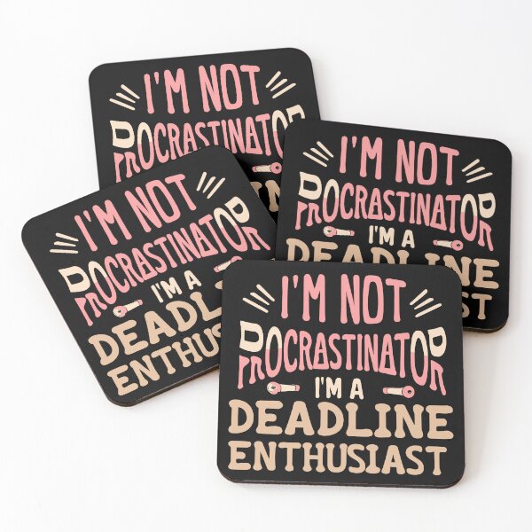 Item preview, Not Procrastinator designed and sold by Kombinerki.