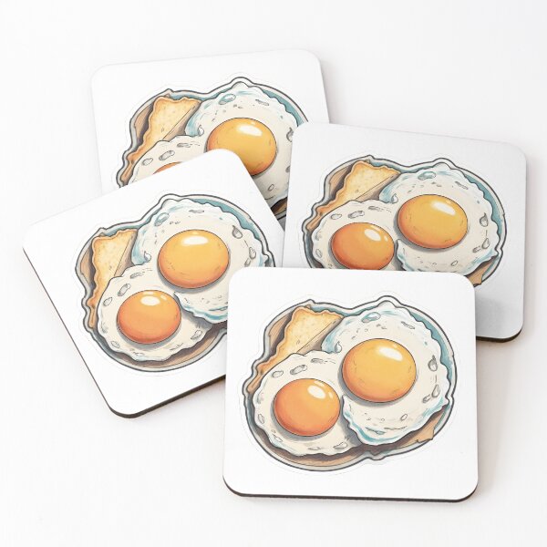 Item preview, cute fried egg designed and sold by LaongfongDesign.