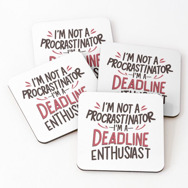 Item preview, Not Procrastinator designed and sold by Kombinerki.