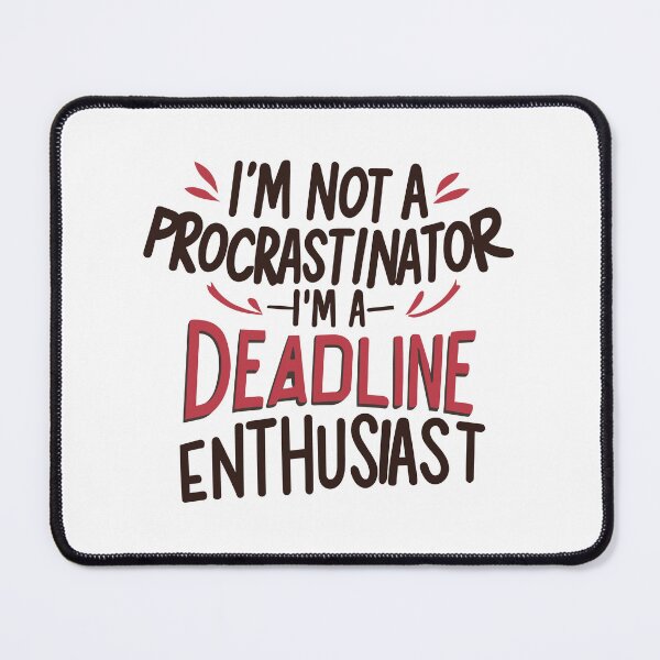 Item preview, Not Procrastinator designed and sold by Kombinerki.