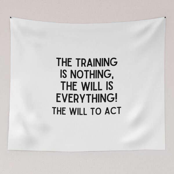 Item preview, The will is everything! designed and sold by mksjr.