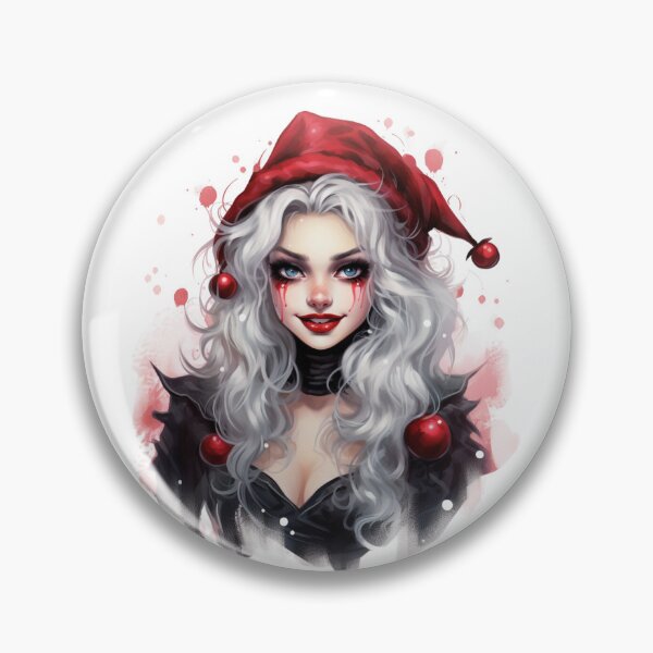 Item preview, Vampire girl on Christmas T-shirt designed and sold by Printboom.