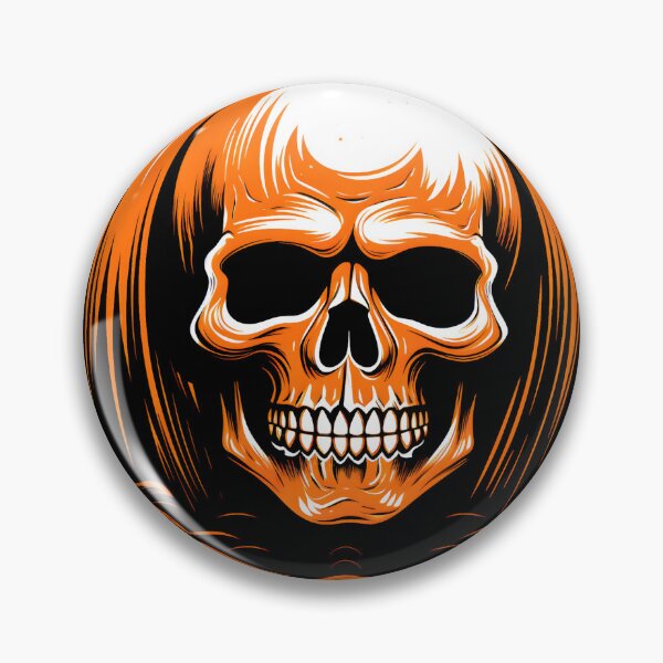 Item preview, pumkin skull designed and sold by kuzzaco.
