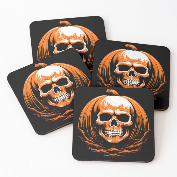 Item preview, pumkin skull designed and sold by kuzzaco.