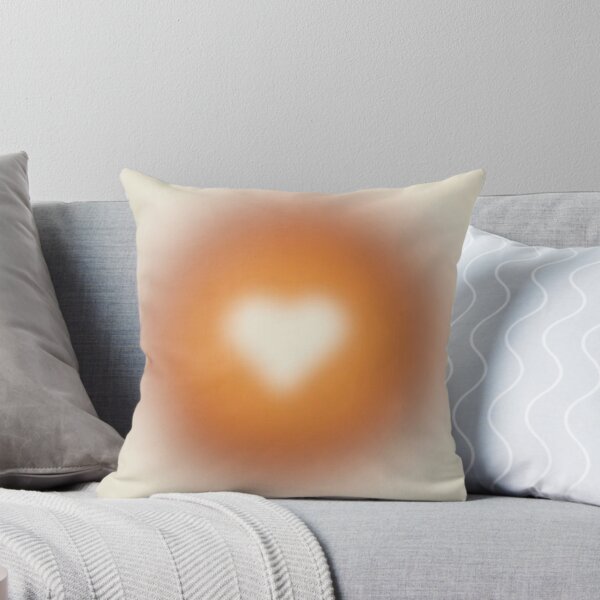 Item preview, Orange Heart Poster designed and sold by Lucy Marrett.