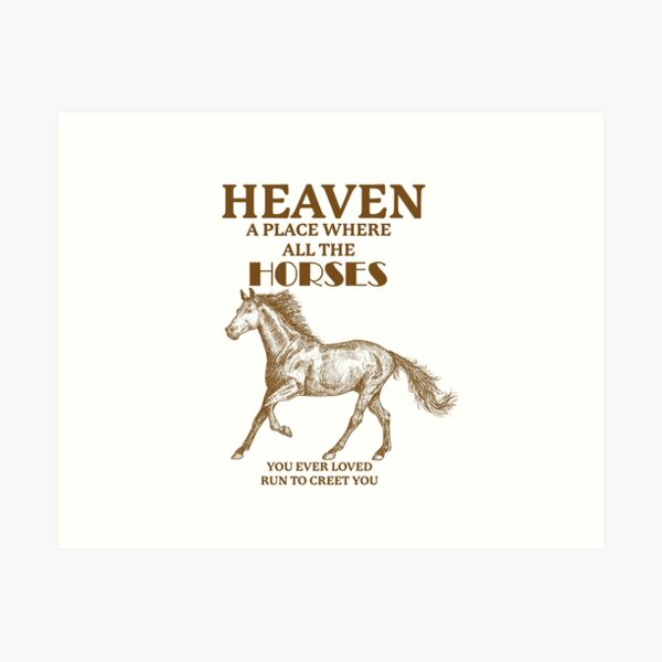 Item preview, Horse lovers heaven awesome t-shirt designed and sold by said kazad.