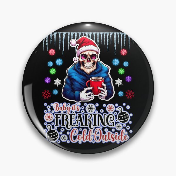 Item preview, Baby Its Cold Outside Skeleton   designed and sold by WoodburyLake.
