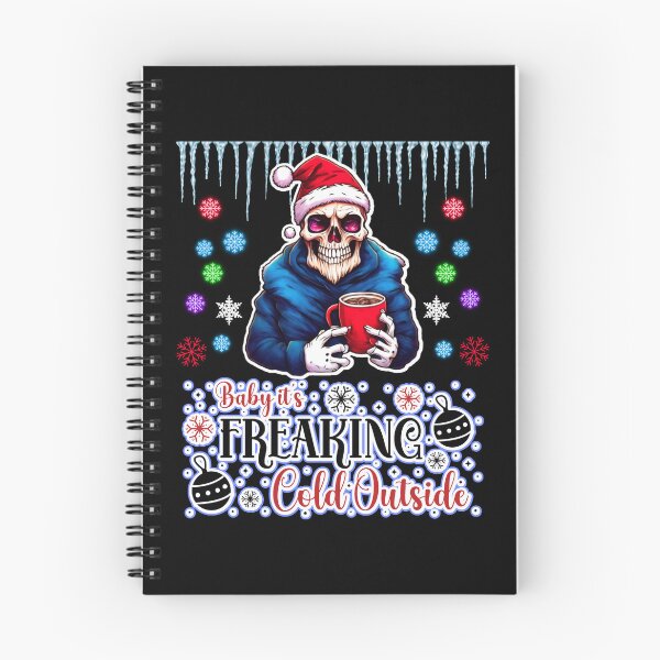 Item preview, Baby Its Cold Outside Skeleton   designed and sold by WoodburyLake.
