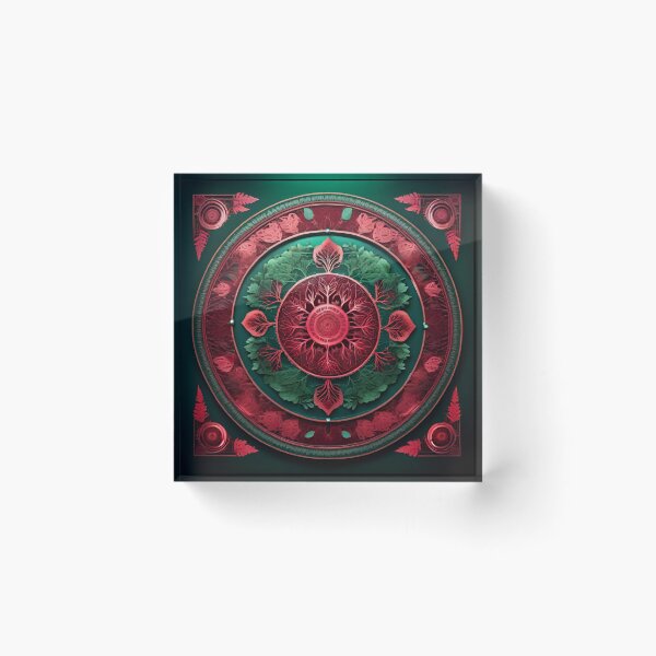 Item preview, Mystical Forest Mandala Art designed and sold by SpiritualManda.