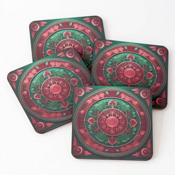 Item preview, Mystical Forest Mandala Art designed and sold by SpiritualManda.