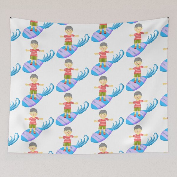 Item preview, Surfboard little boy  designed and sold by Onanong2531.