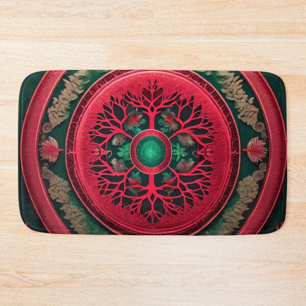 Item preview, Enchanting Forest Mandala Art designed and sold by SpiritualManda.