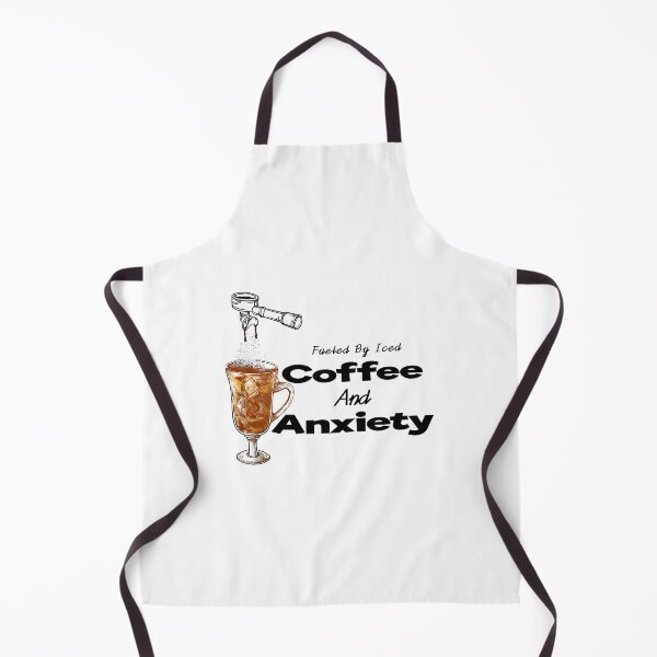Item preview, fueled by iced coffee and anxiety designed and sold by MrMedy.