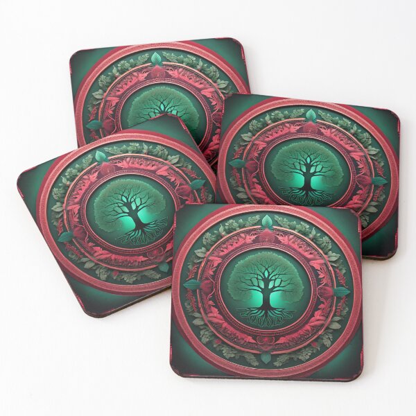 Item preview, Enchanting Tree Mandala Art designed and sold by SpiritualManda.