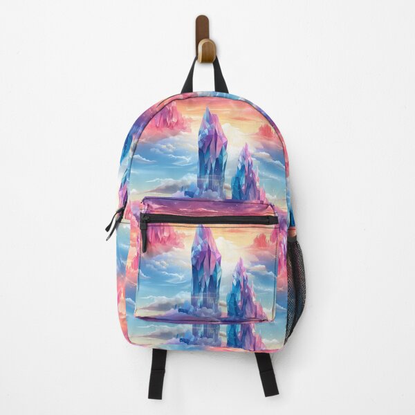 Item preview, Crystals in the Clouds Mountain Landscape designed and sold by NikkofTime.