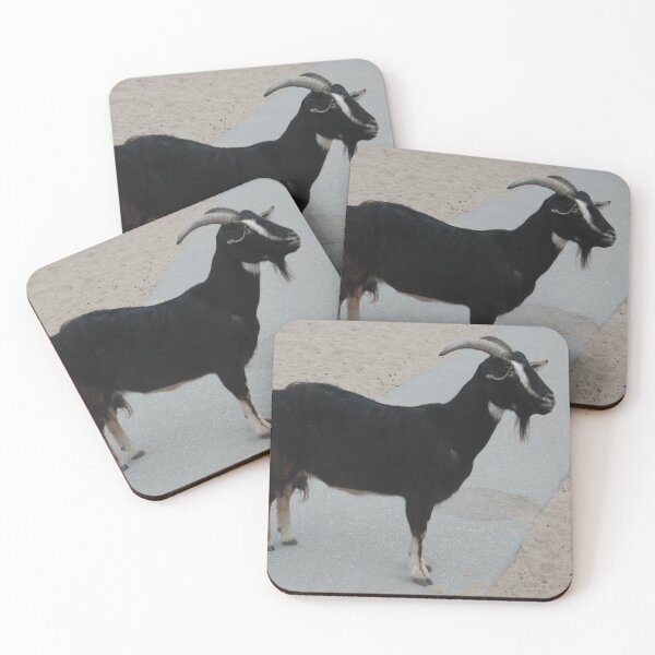 Item preview, Black goat designed and sold by animal-animal.