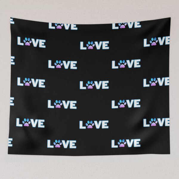 Item preview, Love Dog Paw designed and sold by Krsna Priya.