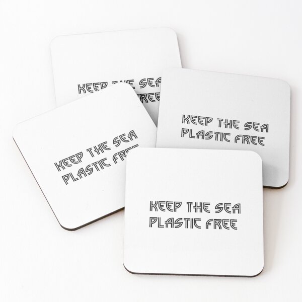 Item preview, keep the sea plastic free designed and sold by sarina G.