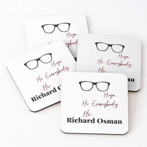Item preview, Rechard Osman Classic T-shirt design designed and sold by Rizteeshop.