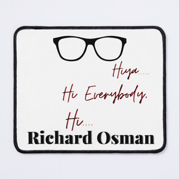 Item preview, Rechard Osman Classic T-shirt design designed and sold by Rizteeshop.