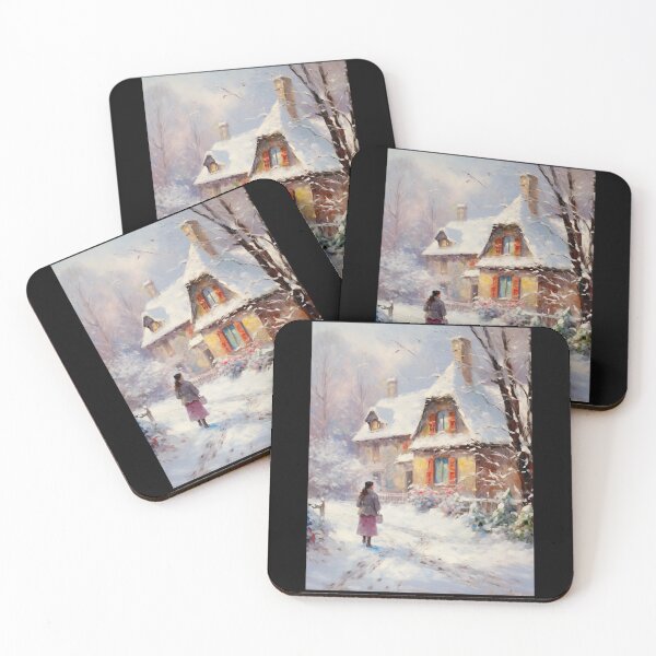 Item preview, Woman Walking In The Snow designed and sold by CamilleNorris.