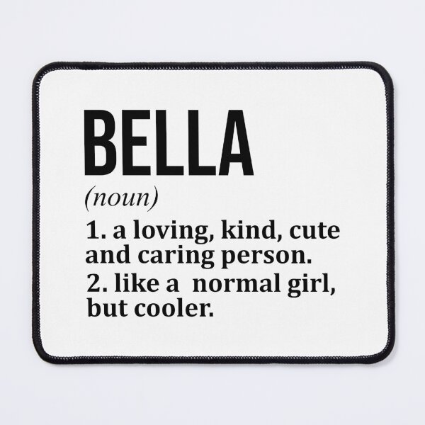 Item preview, Bella Name Definition designed and sold by XCIV.