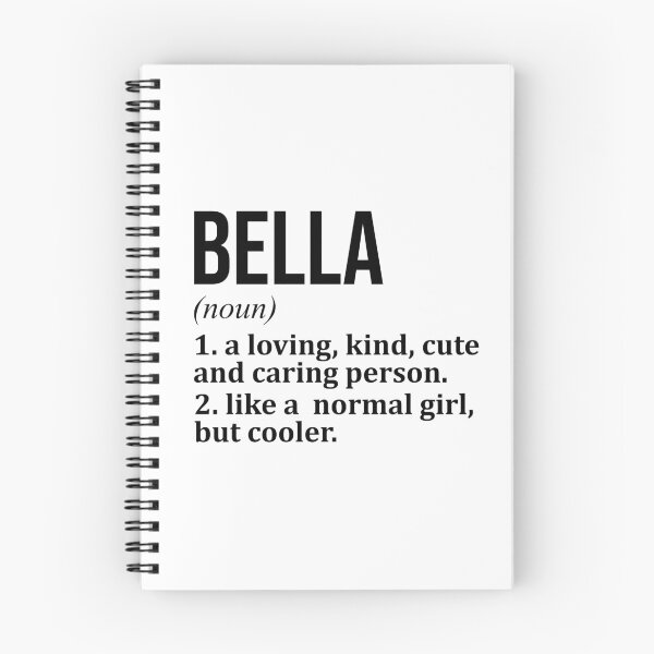 Item preview, Bella Name Definition designed and sold by XCIV.