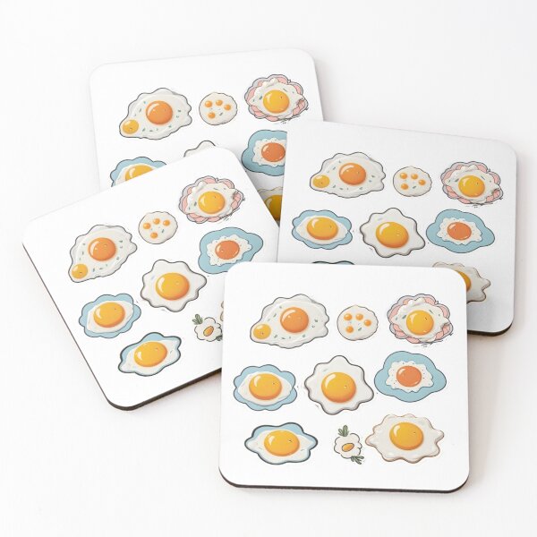 Item preview, cute fried egg designed and sold by LaongfongDesign.