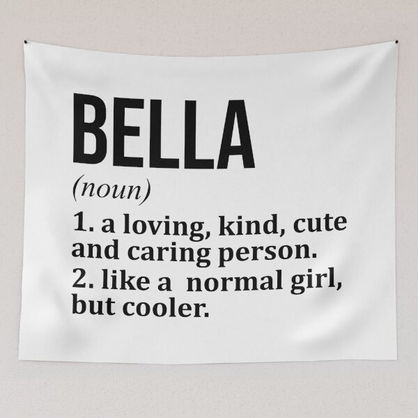 Item preview, Bella Name Definition designed and sold by XCIV.