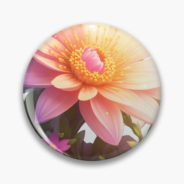 Item preview, Enchanting 3D Vector Flower Sticker: Cinematic Charm and Detail (74) designed and sold by WASjourney.