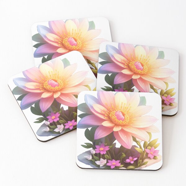 Item preview, Enchanting 3D Vector Flower Sticker: Cinematic Charm and Detail (74) designed and sold by WASjourney.
