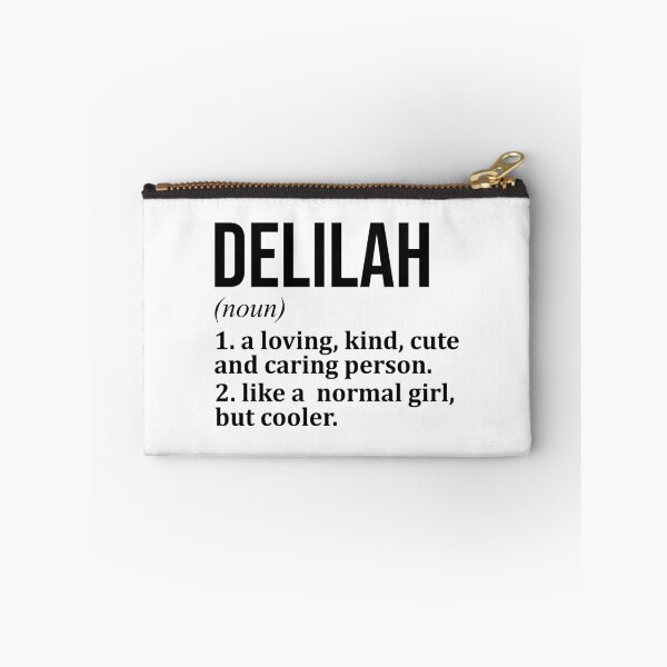 Item preview, Delilah Name Definition designed and sold by XCIV.